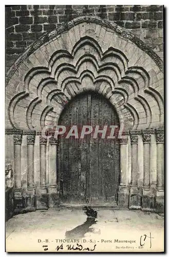 Cartes postales Thouars Porte Mauresque