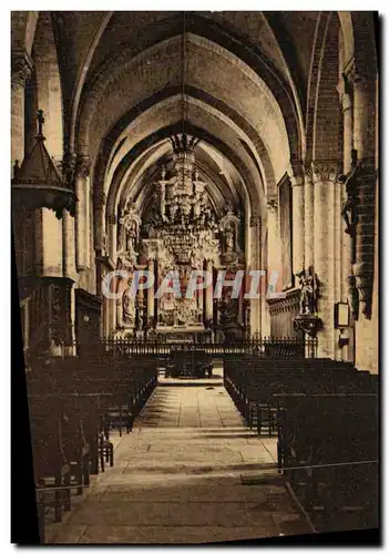 Ansichtskarte AK Thouars Interieur de l Eglise Saint Louis