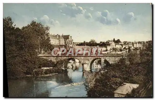 Cartes postales Thouars Vue D ensemble Vers Le Pont