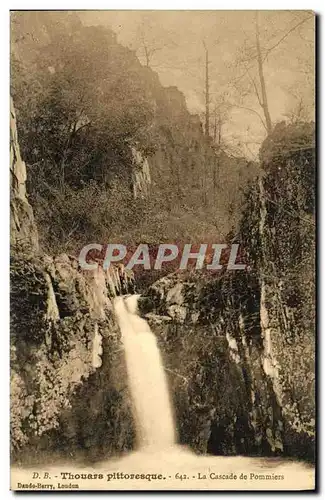 Cartes postales Thouars Pittoresque La Cascade de Pommiers