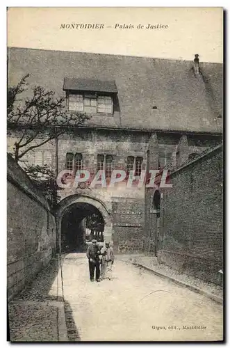 Cartes postales Montdidier Palais de Justice