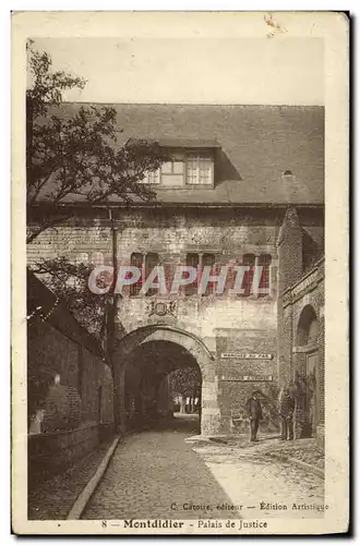 Cartes postales Montdidier Palais de Justice