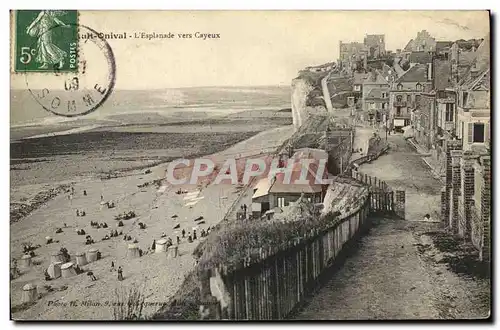 Cartes postales Onival L Esplande Vers Cayeux