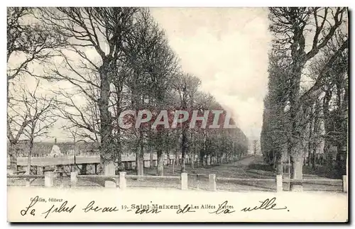 Cartes postales Saint Maixent Les Allees Vertes