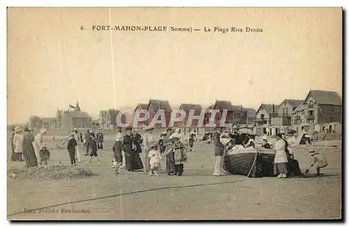 Cartes postales Fort Mahon Plage La Plage Rive Droite