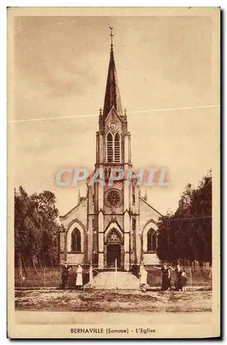 Cartes postales Bernaville L Eglise