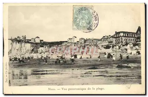 Cartes postales Mers Vue Panoramique de La Plage