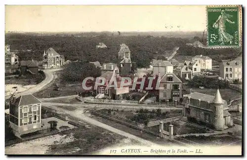 Cartes postales Cayeux Brigton et La Foret