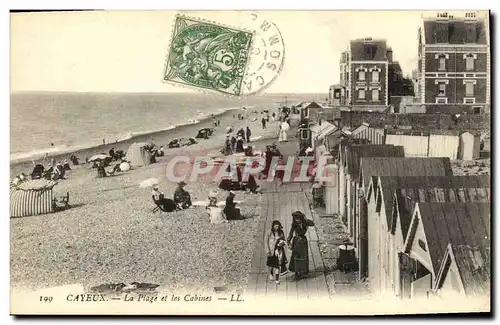 Cartes postales Cayeux La Plage et Les Cabines