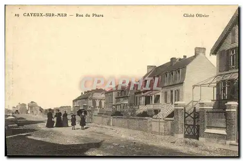 Cartes postales Cayeux Sur Mer Rue de Phare