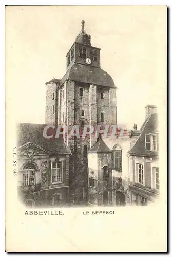 Cartes postales Abbeville Le Beffroi