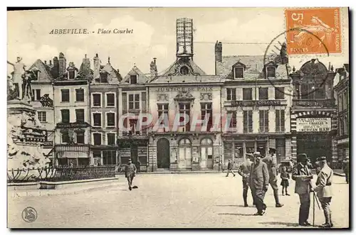 Cartes postales Abbeville Place Courbet