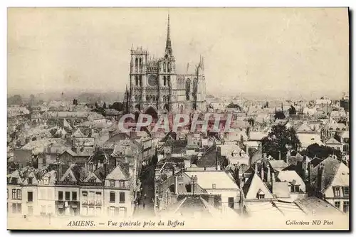 Cartes postales Amiens Vue Generale Prise du Beffroi