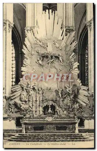 Cartes postales Amiens La Cathedrale Le Maitre Autel