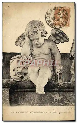 Cartes postales Amines Cathedrale L Enfant Pleureur