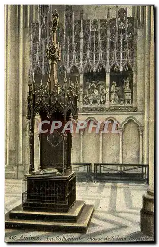 Cartes postales Amiens Cathedrale Chasse de St Jean Bapliste