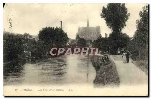 Cartes postales Amiens Les Rives de La Somme