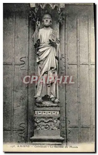 Ansichtskarte AK Amiens Cathedrale Le Sauveur du Monde