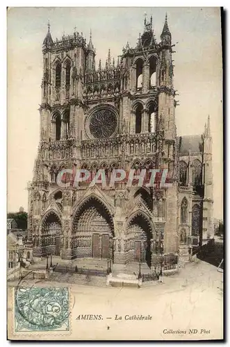 Cartes postales Amiens Cathedrale