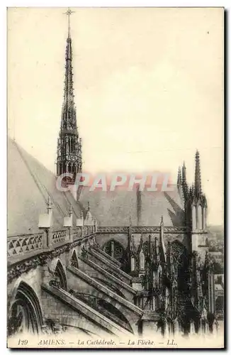 Cartes postales Amiens Cathedrale La Fleche