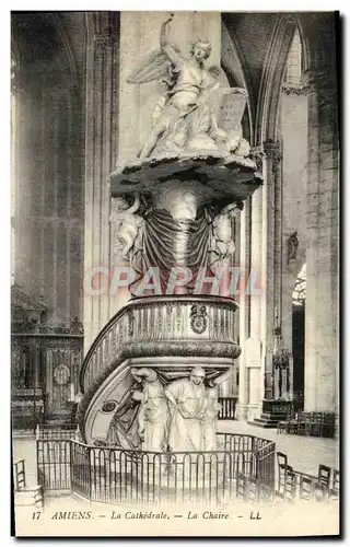 Cartes postales Amiens La Cathedrale La Chaire