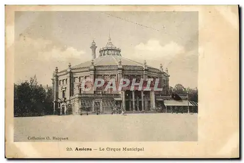 Cartes postales Amiens Le Cirque Municipal