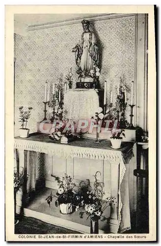 Cartes postales Colonie St Jean de St Firmin d Amines Chapelle des Soeurs