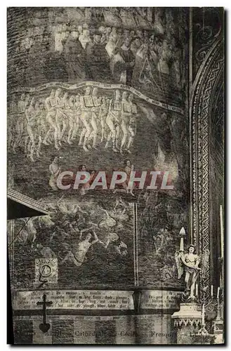 Cartes postales Albi Cathedrale Ste Cecile Fresques