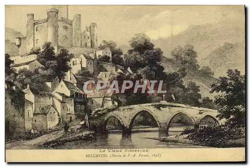 Cartes postales Belcastel Le Vieux Rouergue