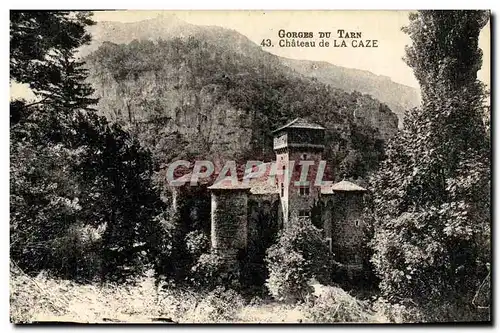 Cartes postales Gorges Du Tarn Chateau de La Caze