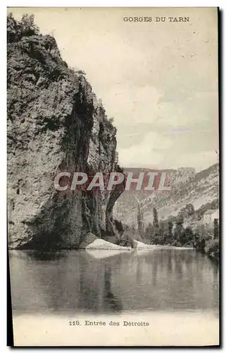 Cartes postales Gorges du Tran Entree des Detroits