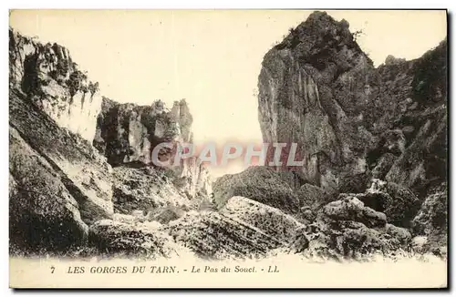 Cartes postales Gorges du Tarn Le Pas du Souci