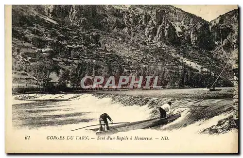 Cartes postales Gorges Du Tarn Saul d un Rapide a Hauterive