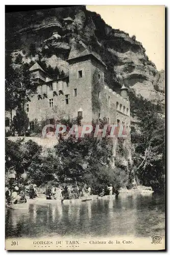 Cartes postales Gorges Du Tarn Chateau de La Caze