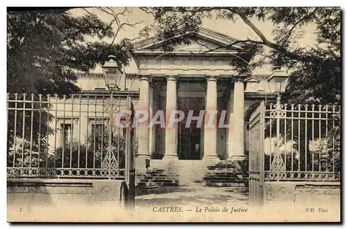 Cartes postales Castres Le Palais De Justice