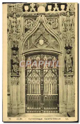 Cartes postales Albi Cathedrale Sainte Cecile