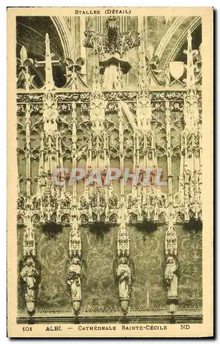 Cartes postales Albi La Cathedrale Sainte Cecile