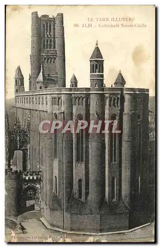 Cartes postales Albi La Cathedrale Sainte Cecile