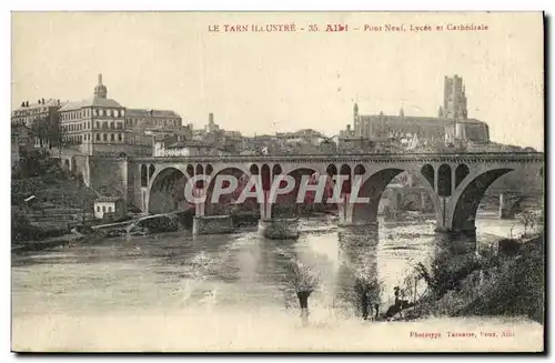 Ansichtskarte AK Le Tarn Illustre Past Neuf Lycee et cathedrale