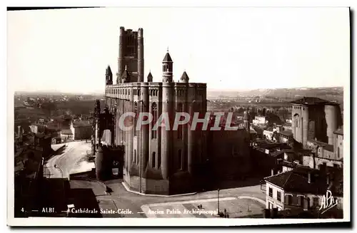 Cartes postales Albi Cathedrale Sainte Cecile Ancien palais archiepiscopal