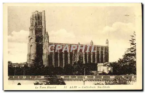 Cartes postales Albi Cathedrale Sainte Cecile