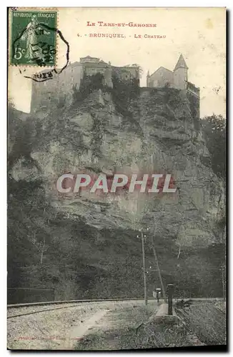 Cartes postales Le Tarn et Garonne Bruniquel Le Chateau