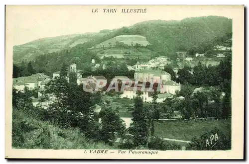 Cartes postales Le Tarn et Garonne Vabre Vur Panoramique