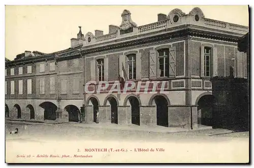 Cartes postales Montech L Hotel de Ville