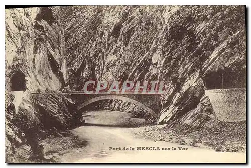 Cartes postales Pont de La Mescla Sur le Var