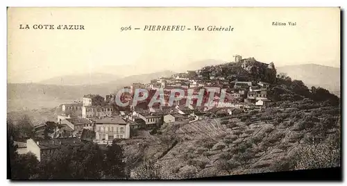 Cartes postales Pierrefeu Vue generale