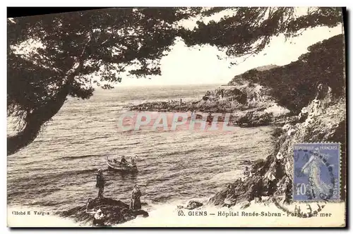 Cartes postales Giens Hopital Renee Sabran Percee sur Mer