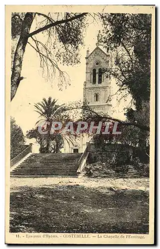 Ansichtskarte AK Costebelle La Chapelle de L Ermitage Environs d Hyeres