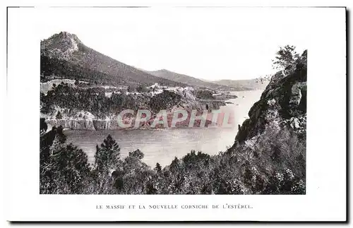 Cartes postales Massif Et La Nouvelle Corniche De L Esterel