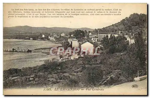 Cartes postales Le Lavandou Vue Generale